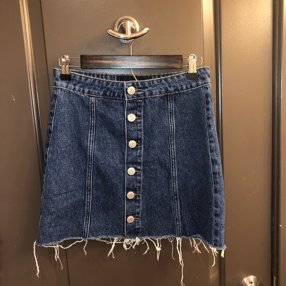 Mini Denim Skirt (Aero)